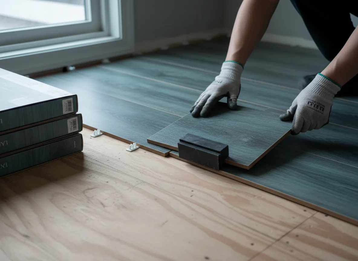 Luxury Vinyl Plank Installation company in Casar, NC